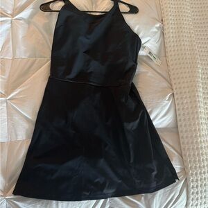 Calvin Klein Black Halter Mini Dress